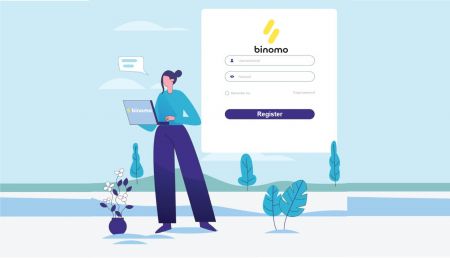 Como fazer login e verificar conta no Binomo