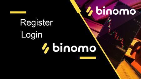 Hvordan registrere og logge på konto i Binomo