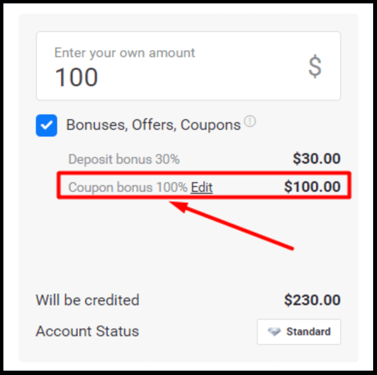 Tiền thưởng Binomo khi gửi tiền - Lên tới 70% Tiền thưởng Binomo khi gửi tiền - Lên tới 70%