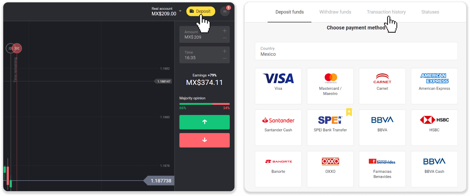 Deposit Funds in Binomo via AstroPay Card Deposit Funds in Binomo via AstroPay Card