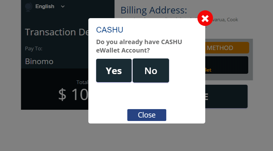 Ndalama za Deposit ku Binomo kudzera pa Cash U Ndalama za Deposit ku Binomo kudzera pa Cash U