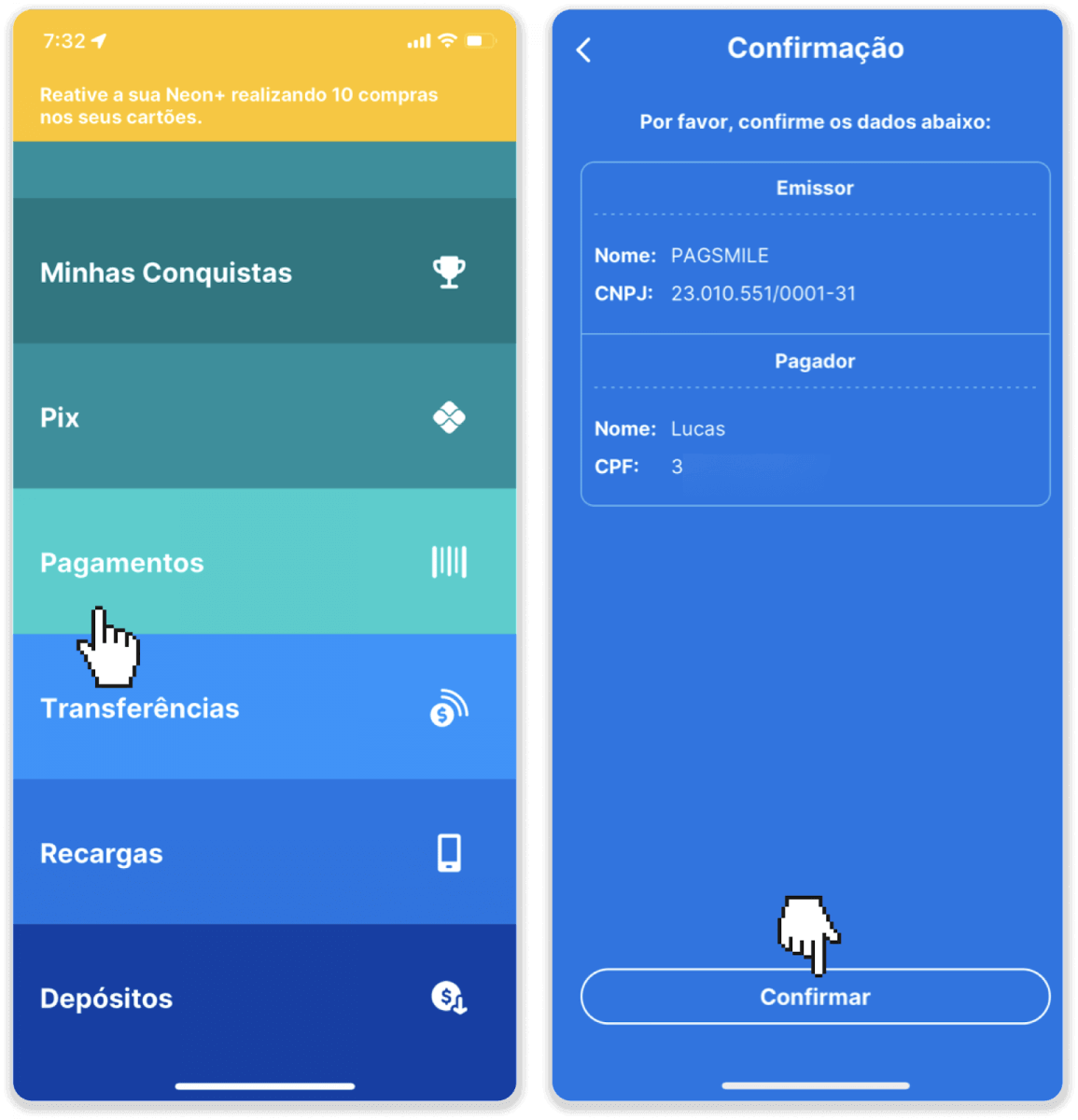 Deposite fundos no Binomo via Internet Banking Brasil (Banco Transer, Paylivre, Loterica, Itau, Boleto Rápido) e carteiras eletrônicas (Picpay, Astropay, Banco do Brasil, Santander, Bradesco, Neteller, Skrill, WebMoney, Advcash)