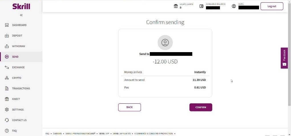 Внесите средства на Binomo через электронные кошельки (Webmoney WMZ, Picpay, Neteller, Astropay, Cash U, Skrill, ADV Cash, AstroPay Card, Perfect Money)