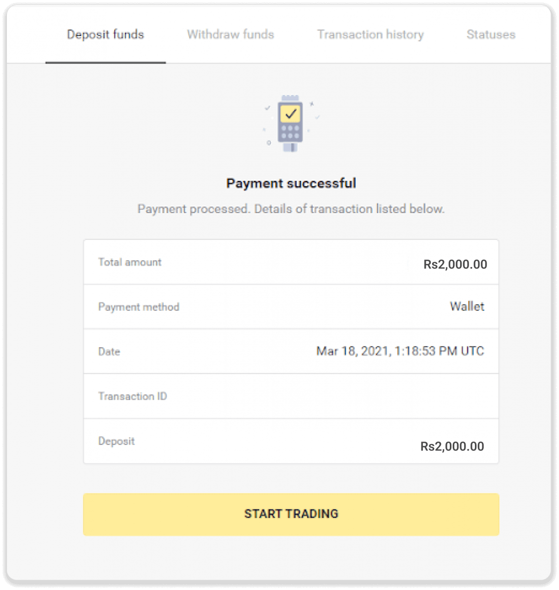 Deposit Funds on Binomo via Pakistan Internet Banking (Bank Transfer, Payment Agent) and E-wallets (CashMaal, JazzCash, Easypaisa, Mobile wallets, Raast, Perfect Money) Deposit Funds on Binomo via Pakistan Internet Banking (Bank Transfer, Payment Agent) and E-wallets (CashMaal, JazzCash, Easypaisa, Mobile wallets, Raast, Perfect Money)
