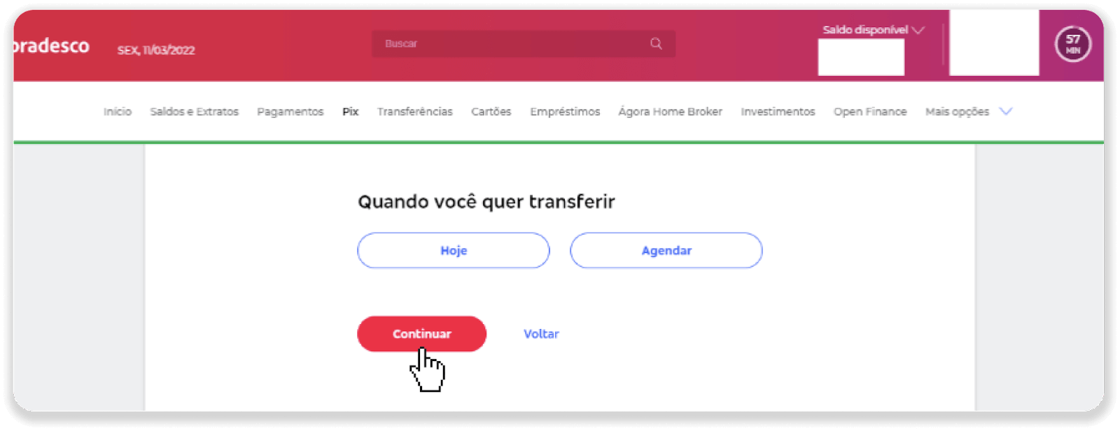 Внесите средства посредством банковского перевода (Itau, PicPay, Loterica, Boleto Rapido, Paylivre, Pagsmile, Bradesco, Santander) на Binomo