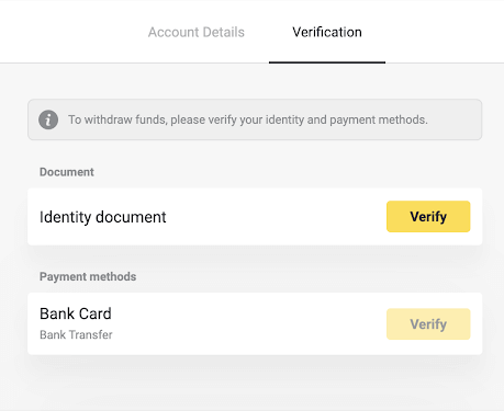 Inowanzo bvunzwa mibvunzo (FAQ) yeVerification paBinomo