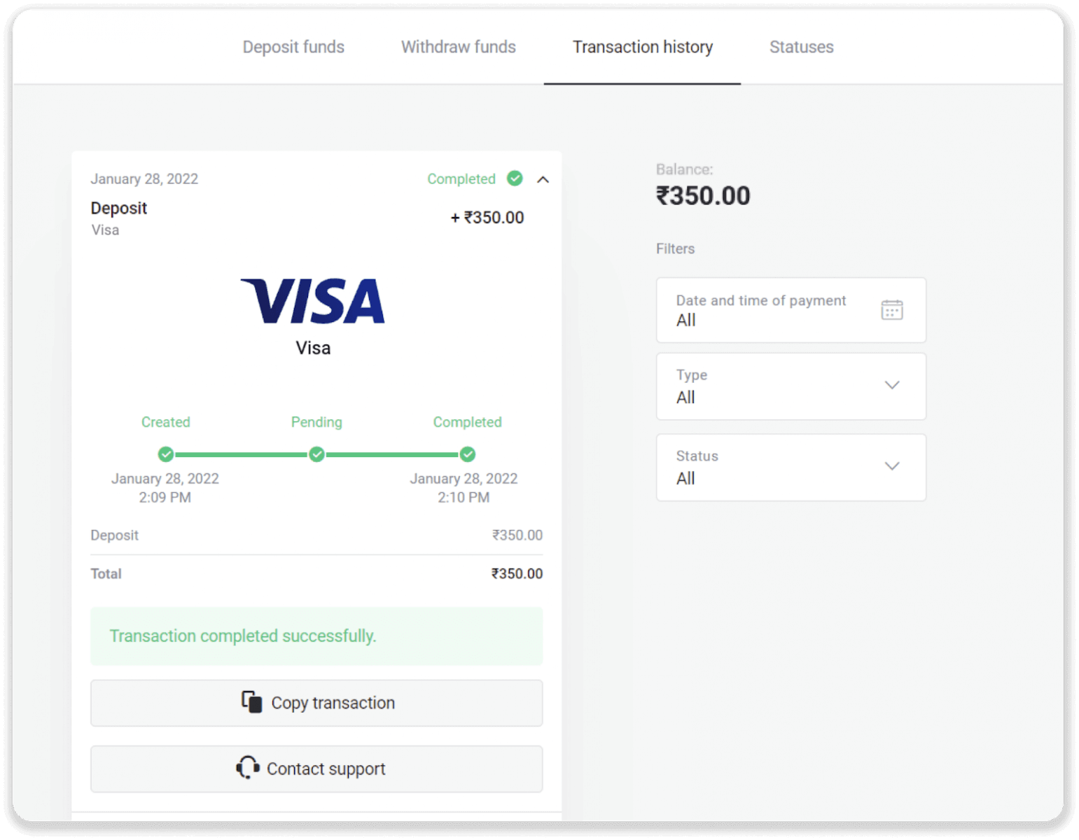 How to Deposit Funds on Binomo How to Deposit Funds on Binomo