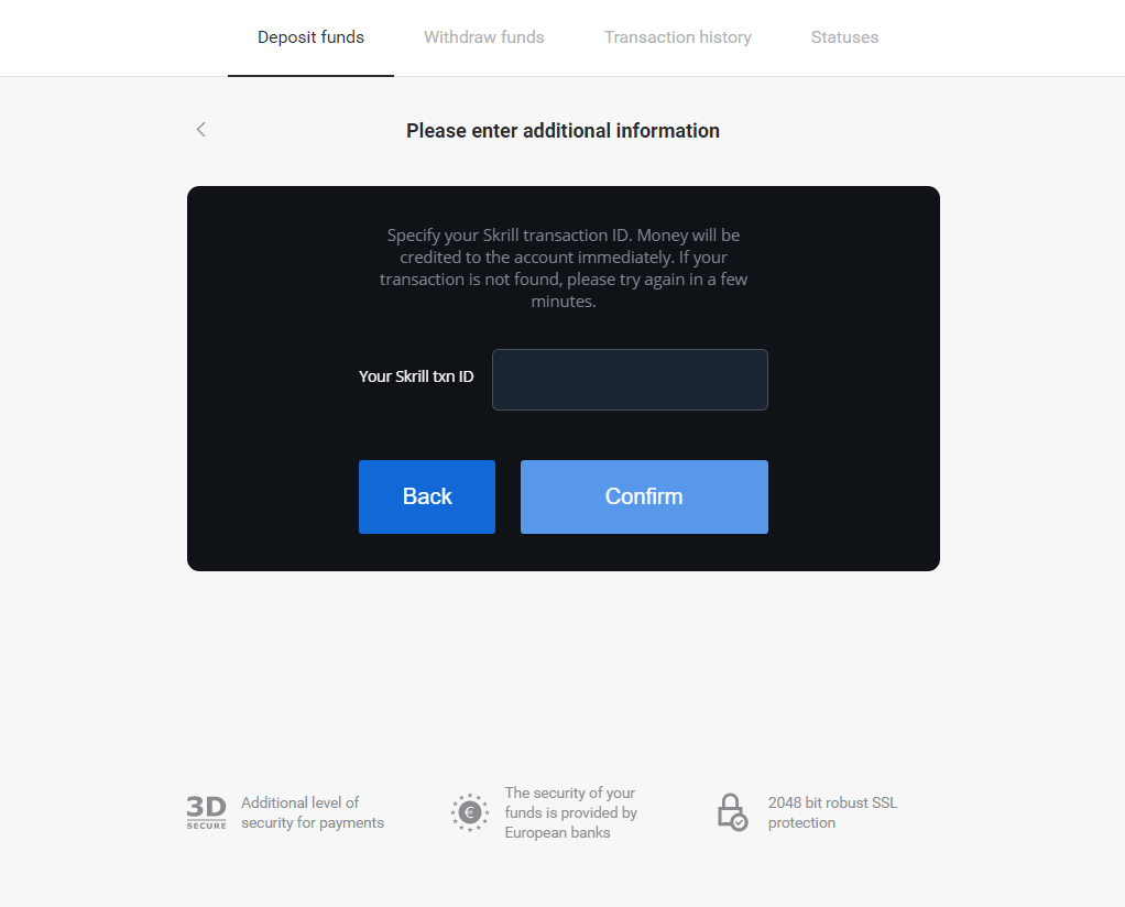How to Deposit Funds on Binomo How to Deposit Funds on Binomo