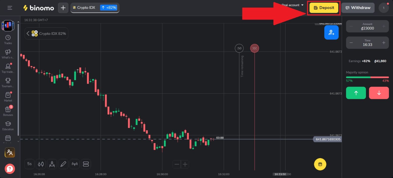 Hoe u in 2026 geld kunt storten op Binomo: stapsgewijze handleiding, kosten en verwerkingstijd