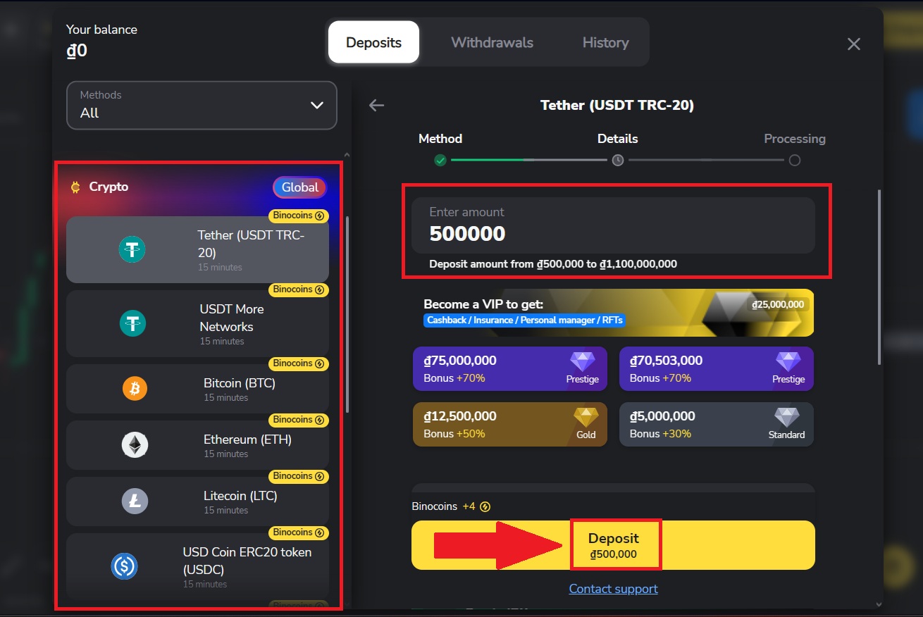 Hoe u in 2026 geld kunt storten op Binomo: stapsgewijze handleiding, kosten en verwerkingstijd Hoe u in 2026 geld kunt storten op Binomo: stapsgewijze handleiding, kosten en verwerkingstijd