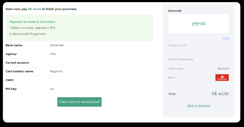 วิธีลงทะเบียนและฝากเงินเข้า Binomo
