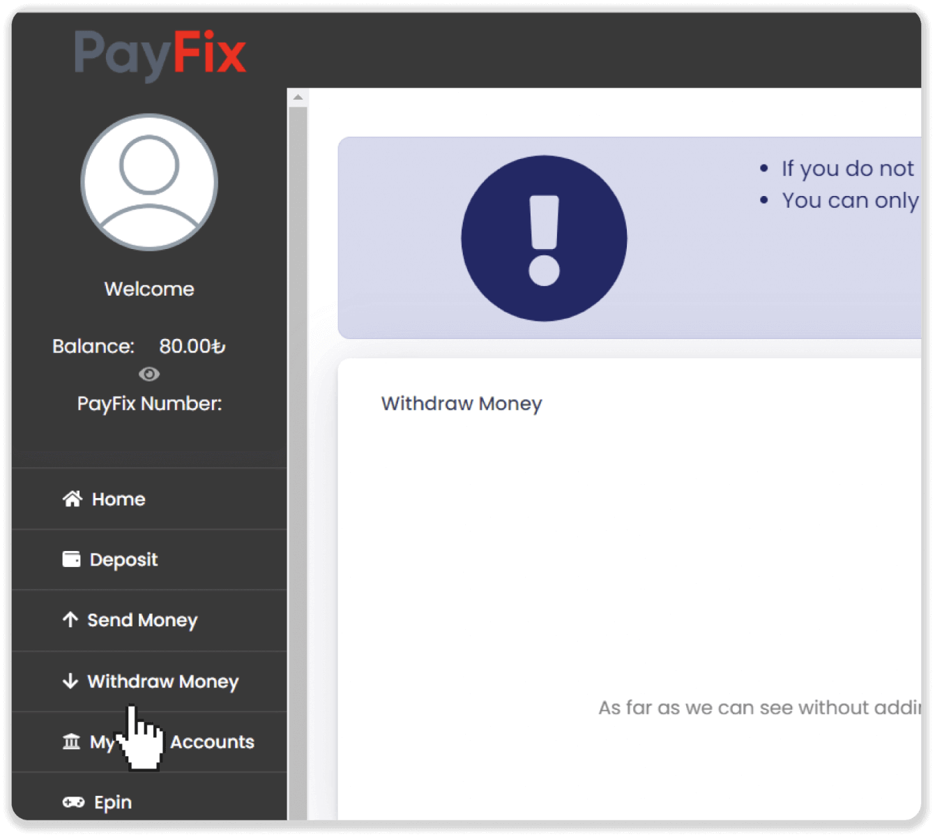 Как вывести средства из Binomo на мой электронный кошелек (Payfix, Webmoney WMZ, Tpaga, Perfect Money, ADV Cash, PayTM, Globe Pay, AstroPay, Jeton Wallet) Как вывести средства из Binomo на мой электронный кошелек (Payfix, Webmoney WMZ, Tpaga, Perfect Money, ADV Cash, PayTM, Globe Pay, AstroPay, Jeton Wallet)