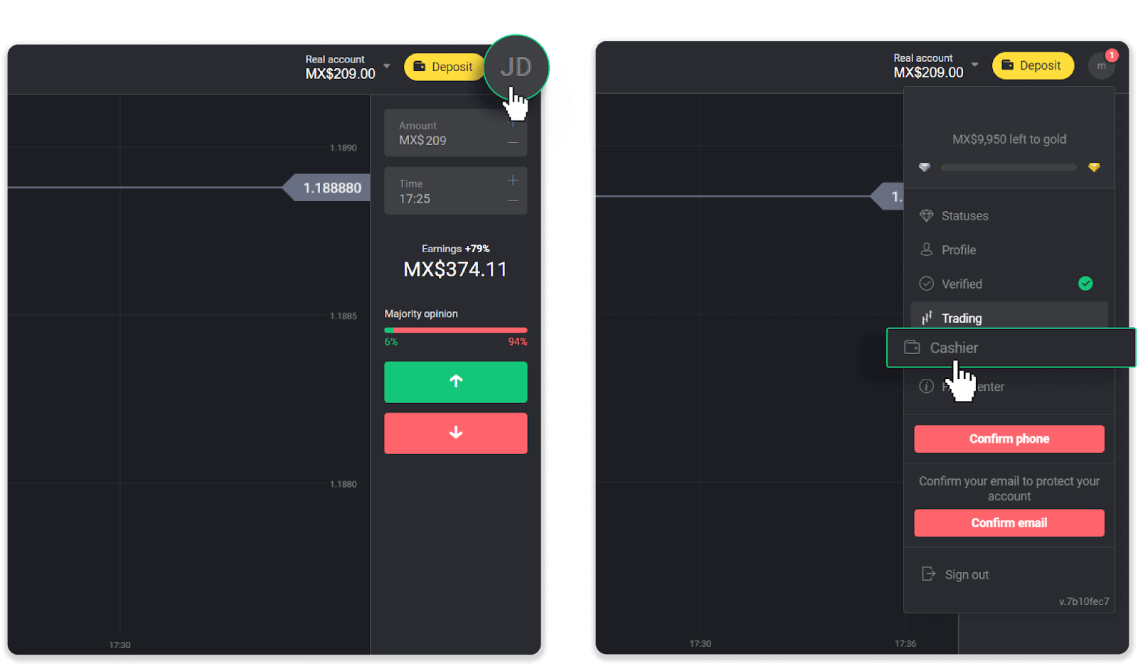Как вывести средства из Binomo на мой электронный кошелек (Payfix, Webmoney WMZ, Tpaga, Perfect Money, ADV Cash, PayTM, Globe Pay, AstroPay, Jeton Wallet) Как вывести средства из Binomo на мой электронный кошелек (Payfix, Webmoney WMZ, Tpaga, Perfect Money, ADV Cash, PayTM, Globe Pay, AstroPay, Jeton Wallet)