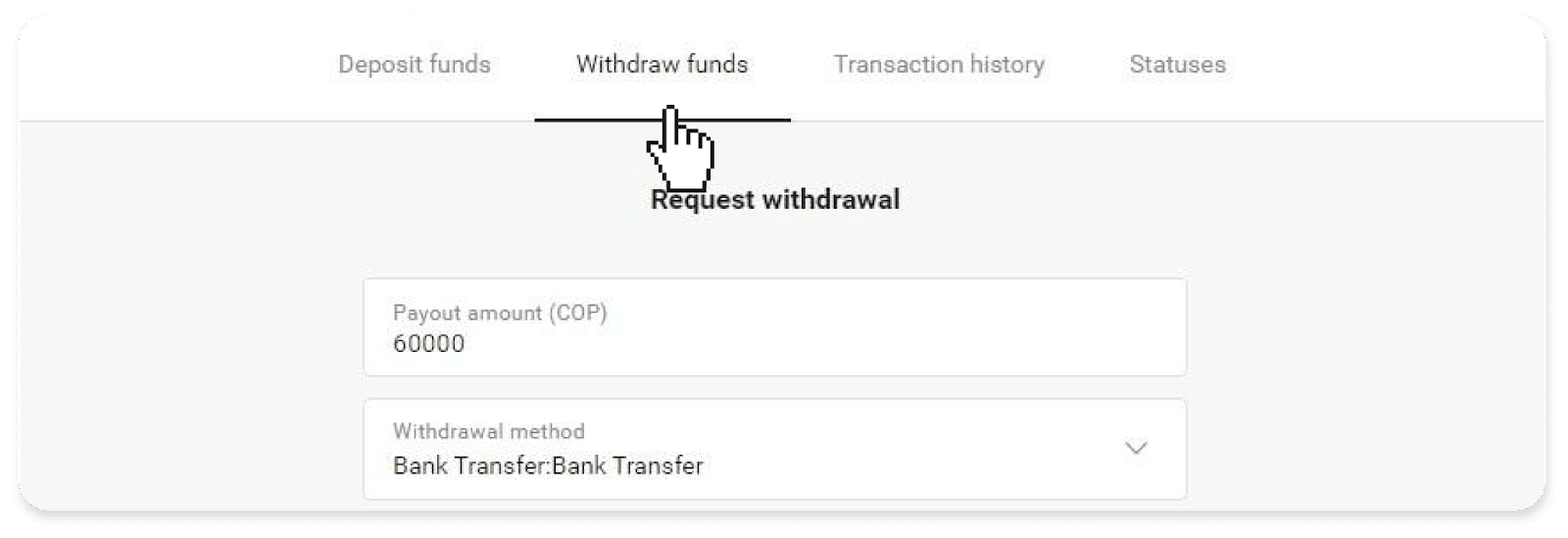 How to Withdraw Funds to my Bank Account (Bank transfer, Internet Banking, IMPS Bank Transfer, NEFT Bank Transfer, Indian Exchanger, NetBanking, Virtual Account, CEPbank, PIX) on Binomo How to Withdraw Funds to my Bank Account (Bank transfer, Internet Banking, IMPS Bank Transfer, NEFT Bank Transfer, Indian Exchanger, NetBanking, Virtual Account, CEPbank, PIX) on Binomo